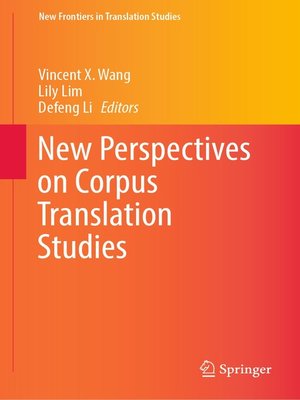 cover image of New Perspectives on Corpus Translation Studies